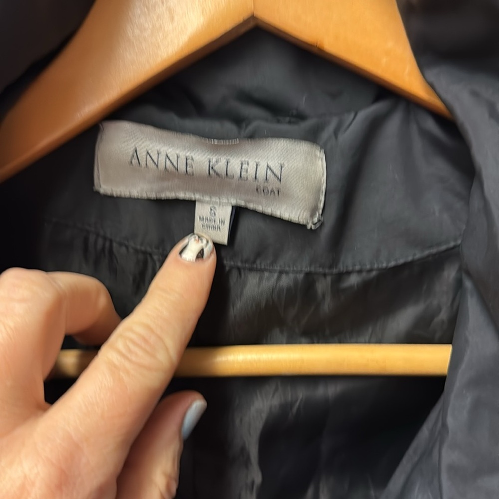 Ann Klein puffer long coat - Picture 5 of 8